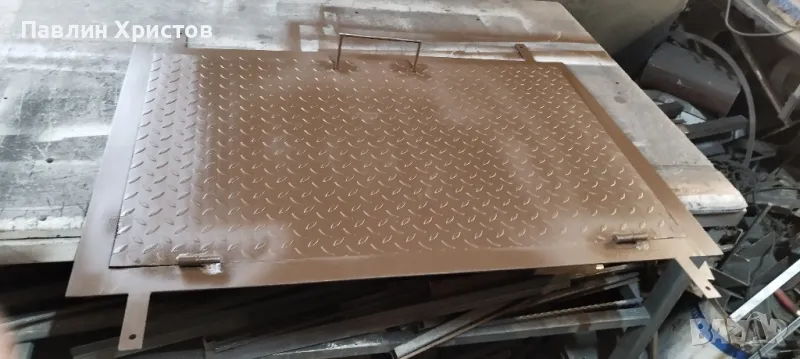 Изработка на различни видове метални изделия -капаци за шахти , снимка 1