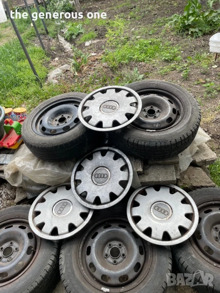 Джанти метални и тасове 14 и 15 цола за VAG  VW AUDI 5x100 и 5х112, снимка 1