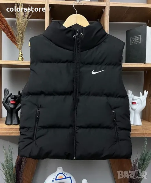 Дамски черен елек -ED93x, снимка 1