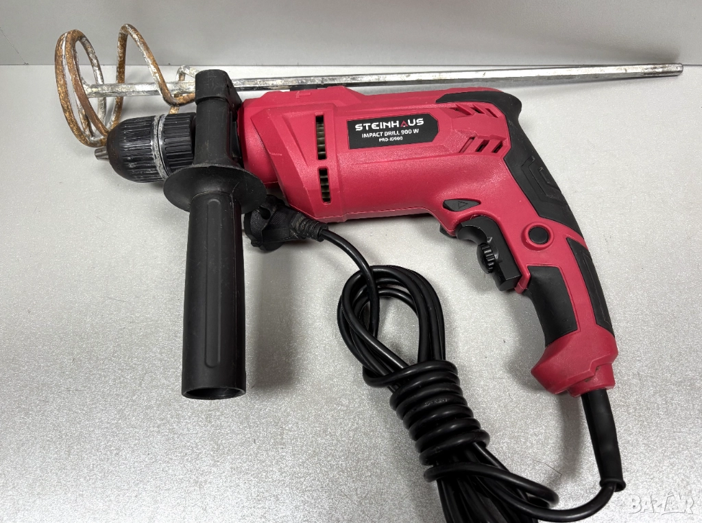 Ударна бормашина Steinhaus PRO-ID900, 900W, 3000 об/мин, Бърз патронник 13 мм, снимка 1