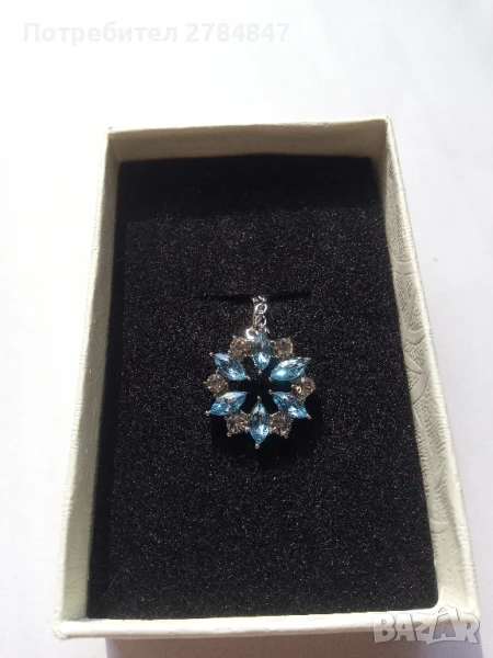 Колие с кристали , снимка 1