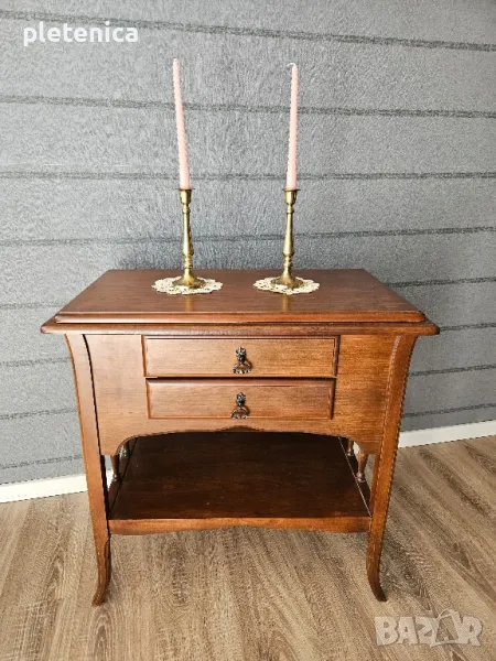 Дървен винтидж шкаф , снимка 1