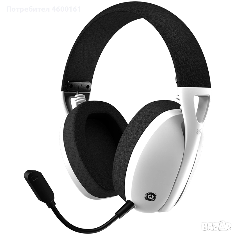 Безжични слушалки CANYON EGO GH-13, бели, разопаковани, снимка 1