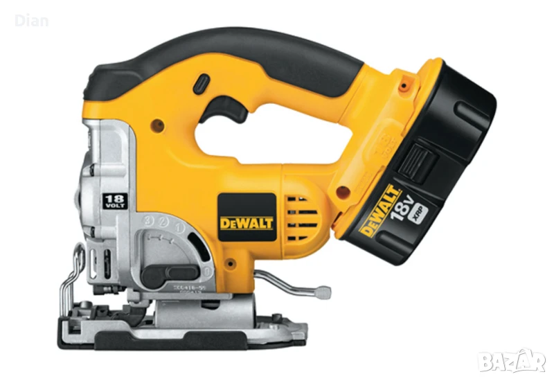 Акумулаторен прободен трион / зеге DeWalt DC330 с две батерии., снимка 1