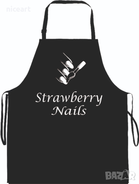 Престилка с надпис за маникюрист, снимка 1