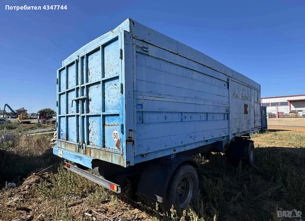 Продава се самосвално ремарке 15 тонно. , снимка 1