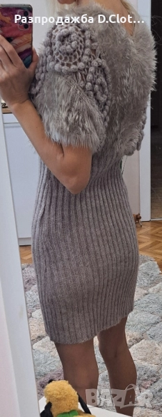 Красива плетена рокля S/M, снимка 1