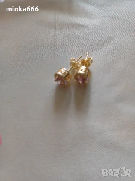 Ново!-Златни обеци., снимка 1