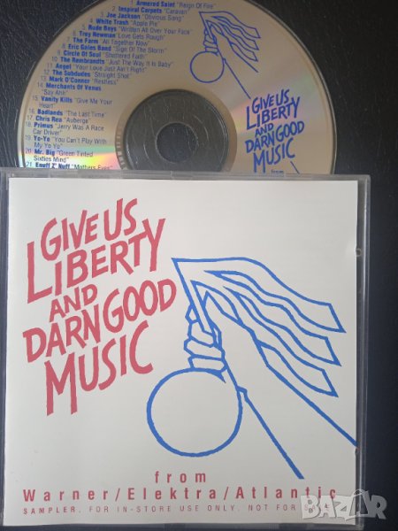 Give us liberty and darn good music оригинален диск компилация 36 песни, снимка 1