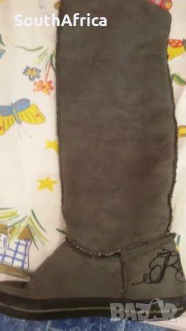 Оригинални чизми сиви Replay, снимка 5 - Дамски ботуши - 27149856