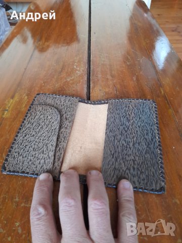 Стара кожена папка #5, снимка 3 - Антикварни и старинни предмети - 39385268