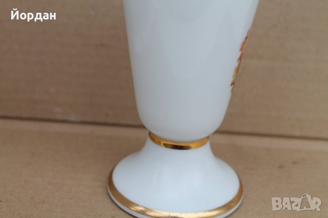 Стара Френска ваза ''Limoges'' , снимка 3 - Антикварни и старинни предмети - 42611381