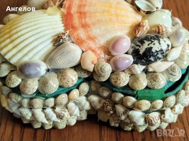 Кутийка за "нещица" с екзотични раковини, снимка 4 - Колекции - 30110564