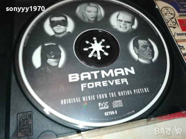 BATMAN FOREVER CD 2309251040, снимка 5 - CD дискове - 51804535