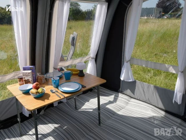 НАДУВАЕМ ФОРСЕЛТ ЗА КЕМПЕР- KAMPA MOTOR RALLY AIR PRO 260 XXL.ВИСОЧИНА НА МОНТАЖ МЕЖДУ 280-295 СМ, снимка 8 - Палатки - 51378058