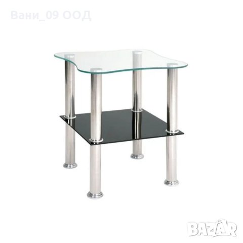 Стъклена помощна масичка