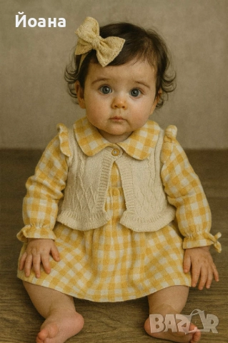 Бебешки роклички, снимка 6 - Комплекти за бебе - 52959401