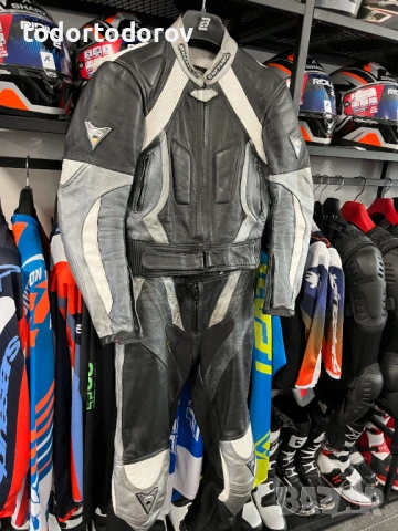 Дамски кожен мото екип BuFFALO ,2 части,размер 38-М,протектори, снимка 3 - Аксесоари и консумативи - 51139660