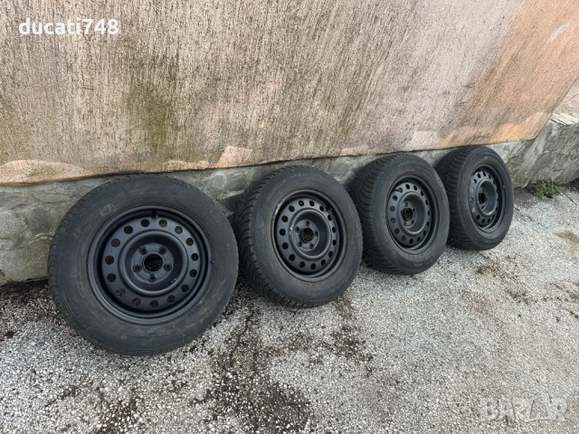 4бр. железни джанти 5х114.3 с гуми - Hyundai Tucson, IX35, Kia Sportage, снимка 2 - Гуми и джанти - 53928678