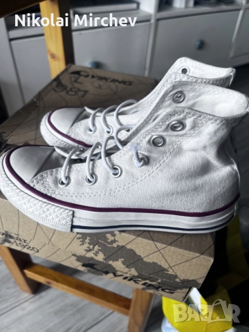 converse бели 27 , снимка 3 - Детски гуменки - 56051212