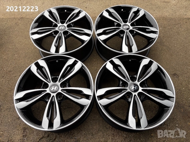 4 броя алуминиеви джанти за Hyundai ix35, Коna,Tucson,Elantra,IONIQ 17, снимка 2 - Гуми и джанти - 52825284