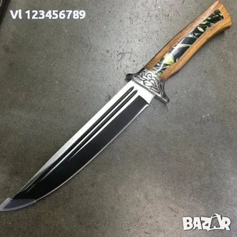 Огромен ловен нож Columbia S052 с фиксирано острие / 2 варианта/, снимка 2 - Ножове - 50803948