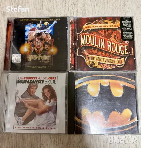 6 Компакт дискa CD със саундтрак на обща цена от 25 евро