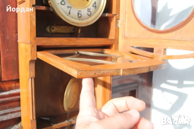 Немски стенен часовник ''Густав Бенкер'', снимка 13 - Антикварни и старинни предмети - 49987926