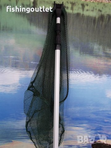 Универсален сгъваем рибарски шарански кеп 2.50мт, снимка 10 - Такъми - 35596027