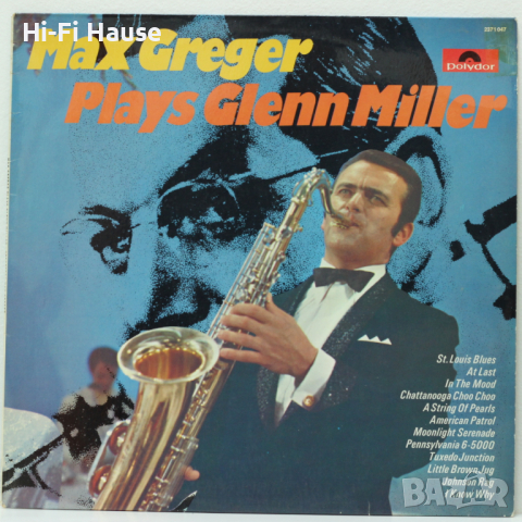 Max Greger-Plays Glenn Miller, снимка 1 - Грамофонни плочи - 36386526