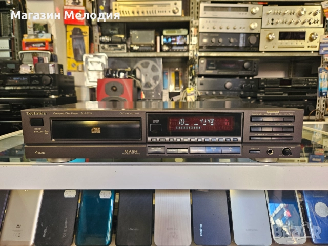 CD Player Technics SL-P377A В отлично техническо и визуално състояние., снимка 2 - Декове - 52810937