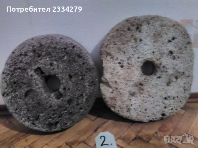 Стар каменен хромел,ръчна мелница., снимка 3 - Антикварни и старинни предмети - 39039851