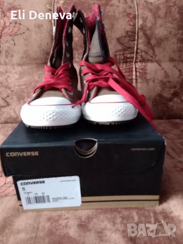 Високи кецове CONVERSE, снимка 1