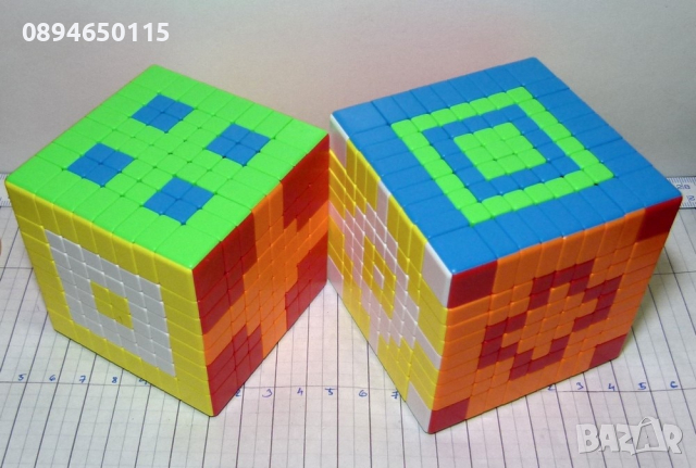 Кубче Рубик магически куб 5х5 6х6 7х7 8х8 9х9 10х10, снимка 5 - Игри и пъзели - 36491990
