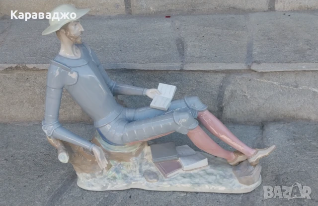 Голяма Статуетка Дон Кихот, снимка 5 - Статуетки - 51344873