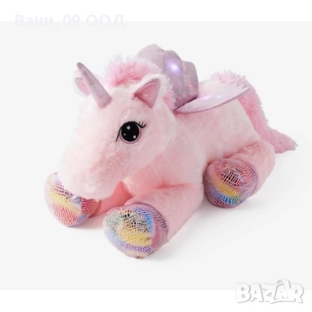 65см Плюшен светещ еднорог, снимка 4 - Плюшени играчки - 38705761