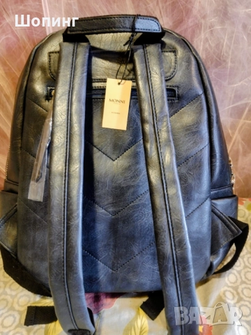 Нова Луксозна кожена раница, снимка 2 - Раници - 51756808