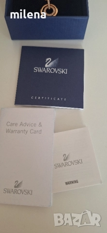 Swarovski ново оригинално колие, снимка 6 - Колиета, медальони, синджири - 51713714
