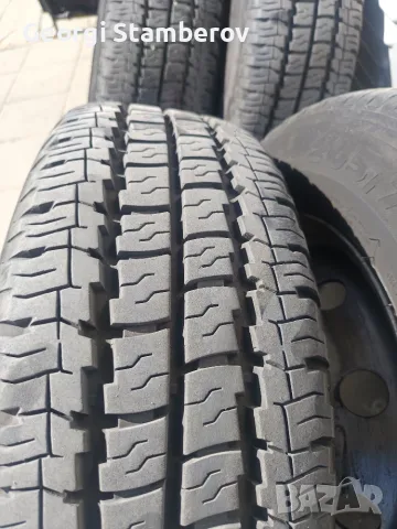Летни бусови 205 70 15с с джанти от fiat ducato