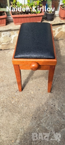 стол/табуретка за пиано с регулиране на височината , снимка 3 - Пиана - 51480900