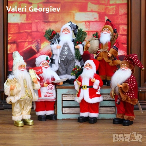 Дядо Коледа 90 см, снимка 6 - Статуетки - 52416047
