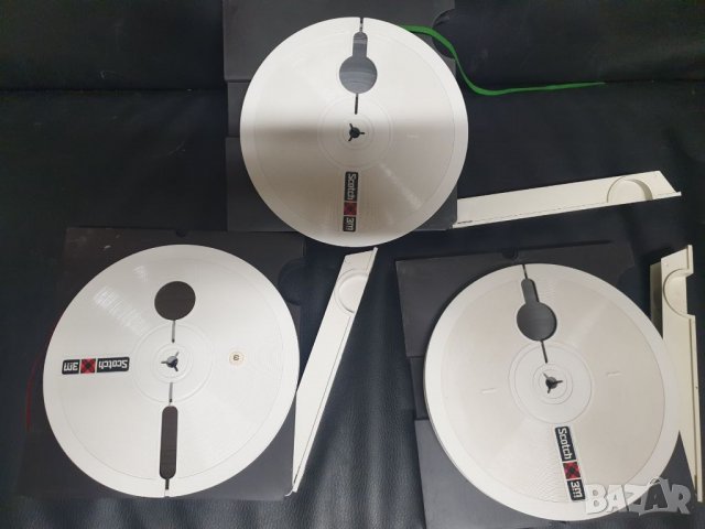 18см магнетофонна ролка Scotch. С лента и пластмасова кутия. По 35лв. /бр , снимка 4 - Други - 34342280