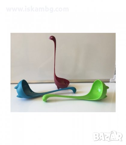 ЗАБАВЕН ЧЕРПАК ВЪВ ФОРМАТА НА ЧУДОВИЩЕТО ОТ ЛОХ НЕС - NESSIE - код 1533, снимка 3 - Прибори за хранене, готвене и сервиране - 34011720