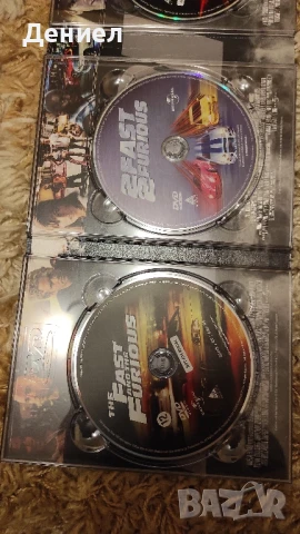 Fast & Furious 1-4 series - Бързи и яростни 1-4 Епизода, снимка 7 - DVD филми - 50913829