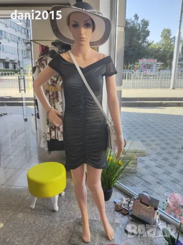 Елегантна къса дамска рокля