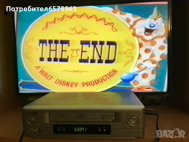 Видеокасета '' Слончето Дъмбо & Упорития Дракон '' VHS, снимка 10 - Анимации - 49146790