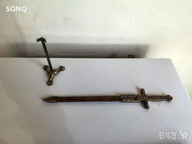 Страхотен Меч За Писма Със Стойка, снимка 7 - Колекции - 51223116