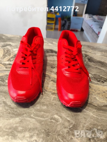 ПРОМО - NIKE AIR MAX (RED), снимка 5 - Ежедневни обувки - 53094674