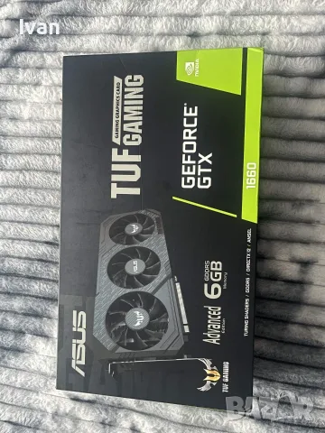 ASUS TUF GTX 1660 3X, снимка 2 - Видеокарти - 56507901