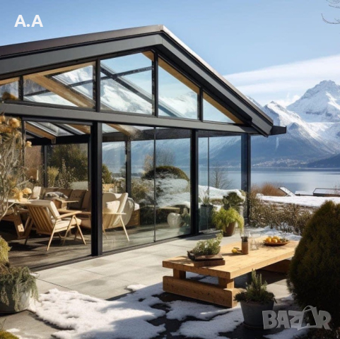 Зимни и летни градини със стъклен покрив! Немски стандарт!, снимка 7 - Градинска техника - 44561351